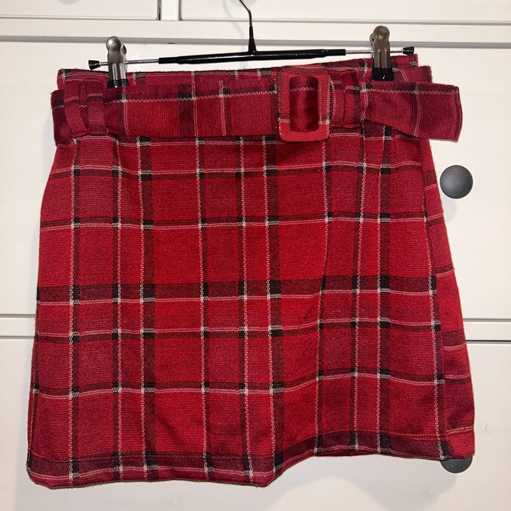 Abercrombie Kids Red Mini Skirt Casual